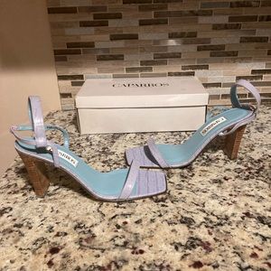 Caparros Crocodile Heels